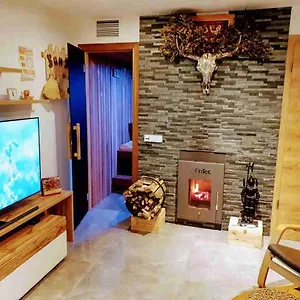 3 Z Moderne Wellnesswohnung - Sauna, Kamin, Parkplatze 65m2 Bis 6 Per Apartment